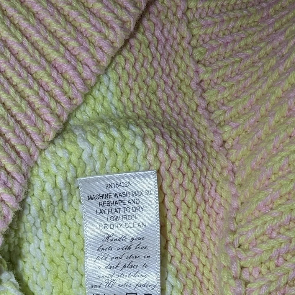 Joos Tricot Space Dye Pullover Xs